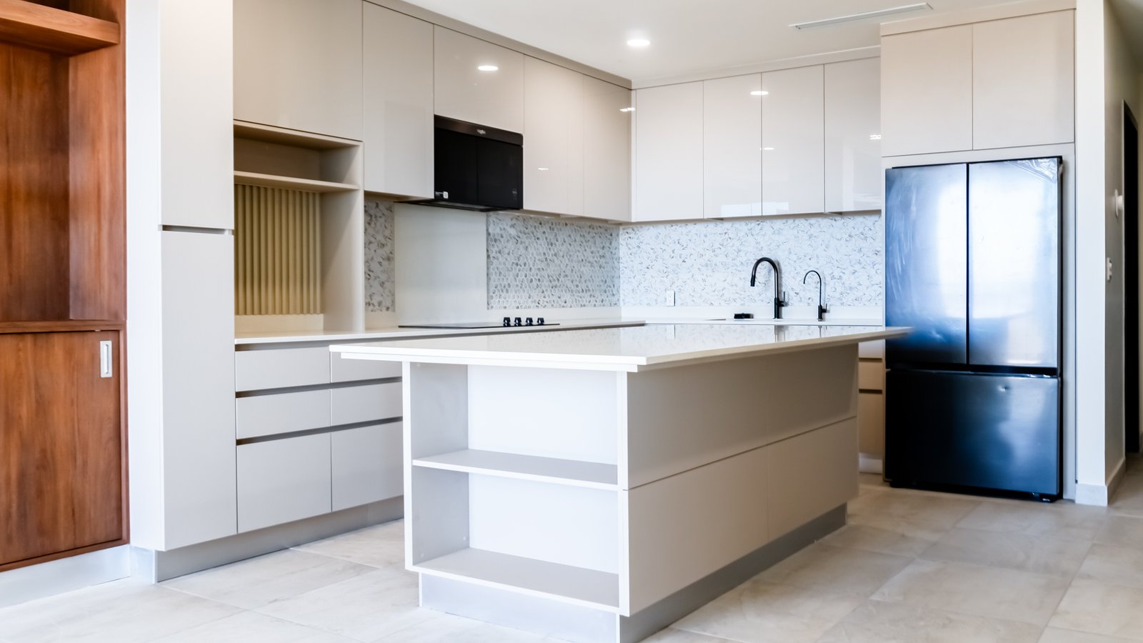 Cocina estilo Mosaico Claro
